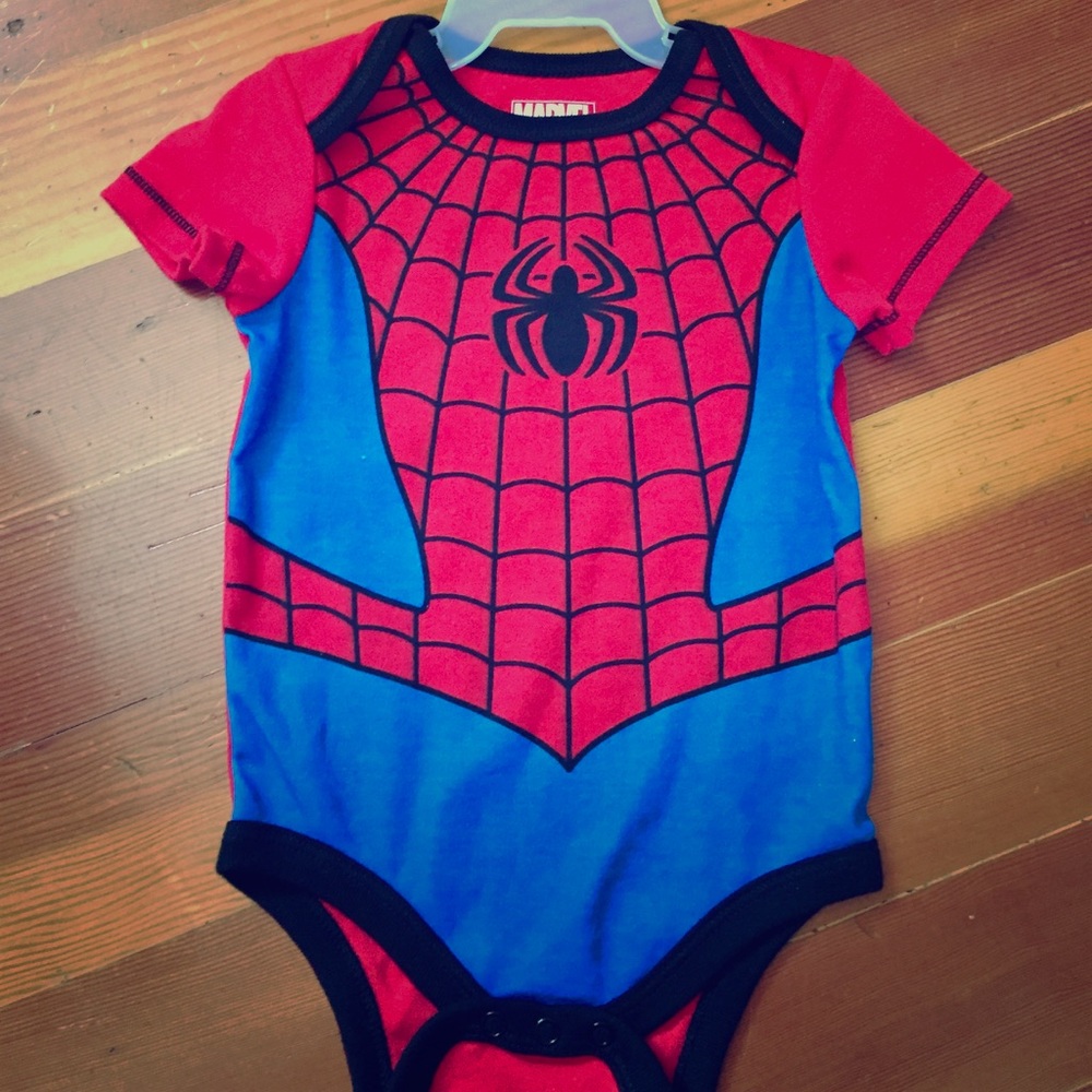 6-9 Months Marvel Spider-Man Onesie